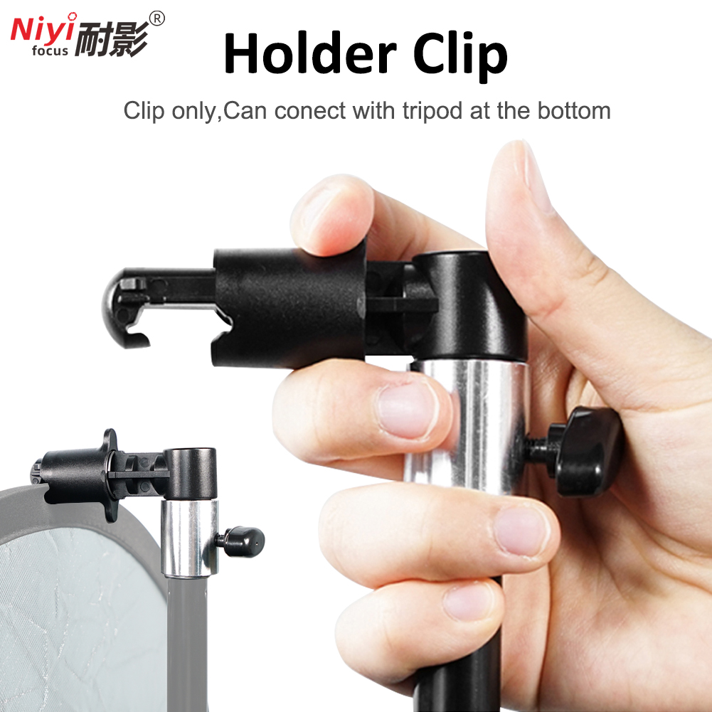 Photography Lighting Flash - Reflector Clip Holder Clip Clamp Photography