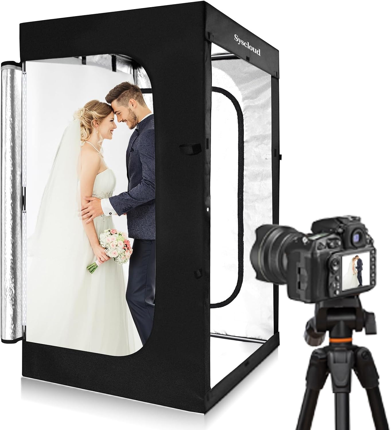 Photography Lighting Tent - Dimmable LED Photo Studio Light Tent,
