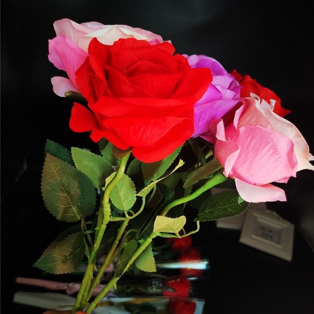 Glowing Artificial Rose Flower - Photography Artificial Lighting recension och pris