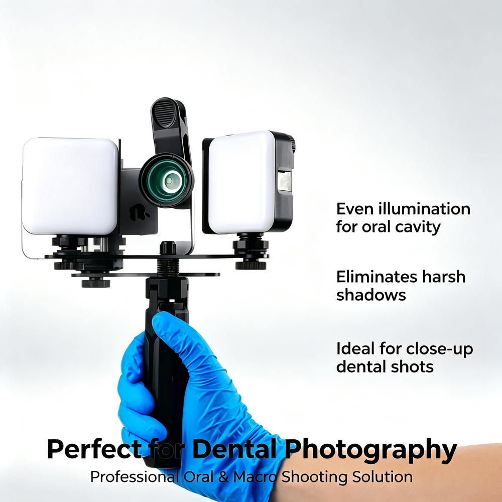 LODDEN Bluetooth Dental Fill L - Photography Lighting Flash recension och pris