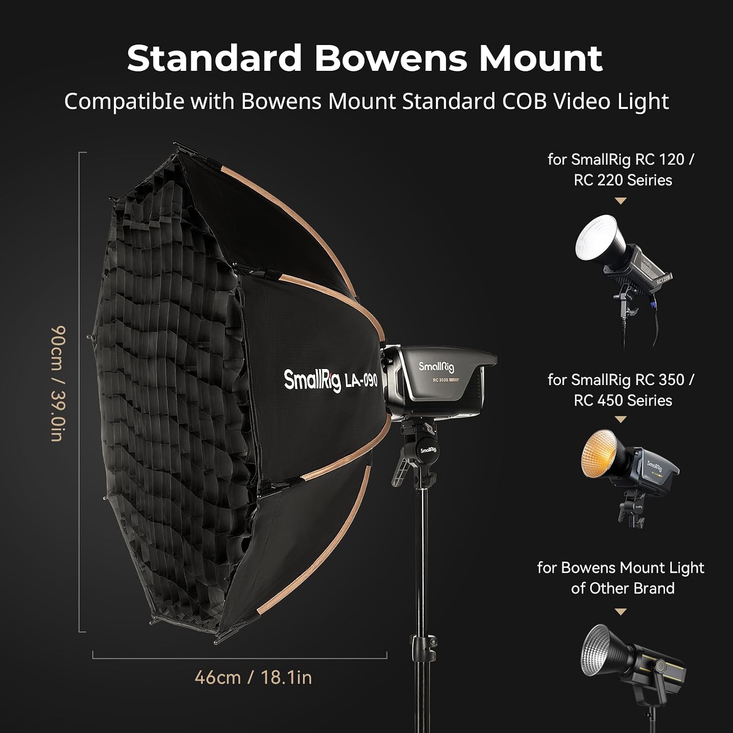 35-Inch Bowens Mount Octagon S - Photography Lighting Flash recension och pris