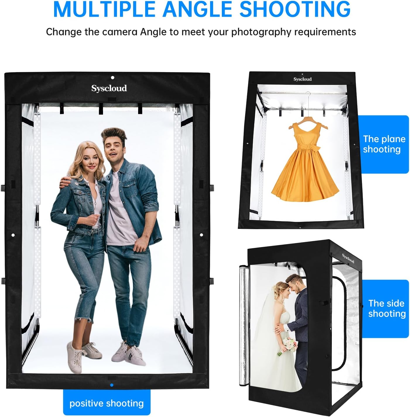 Dimmable LED Photo Studio Ligh - Photography Lighting Tent recension och pris