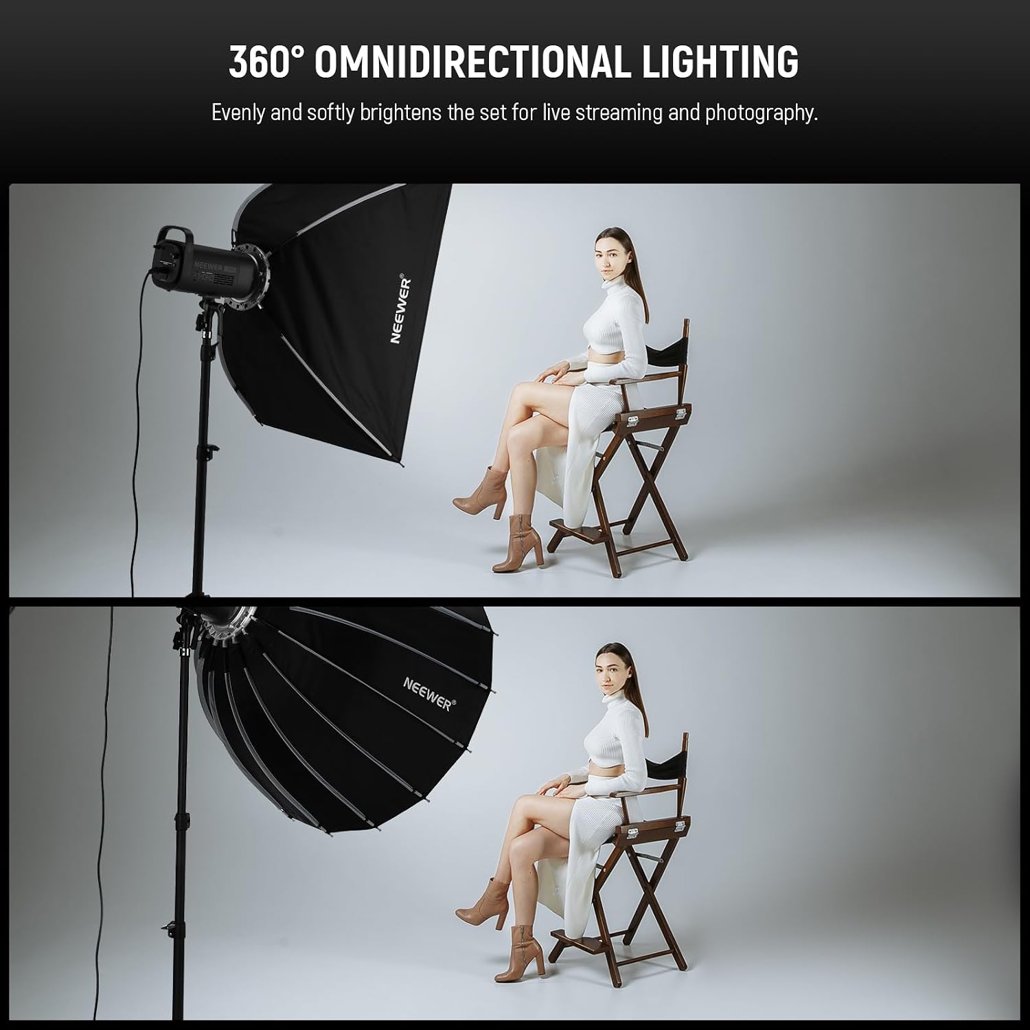 Parabolic Softbox with Bowens  - Macro Photography Lighting Kit recension och pris