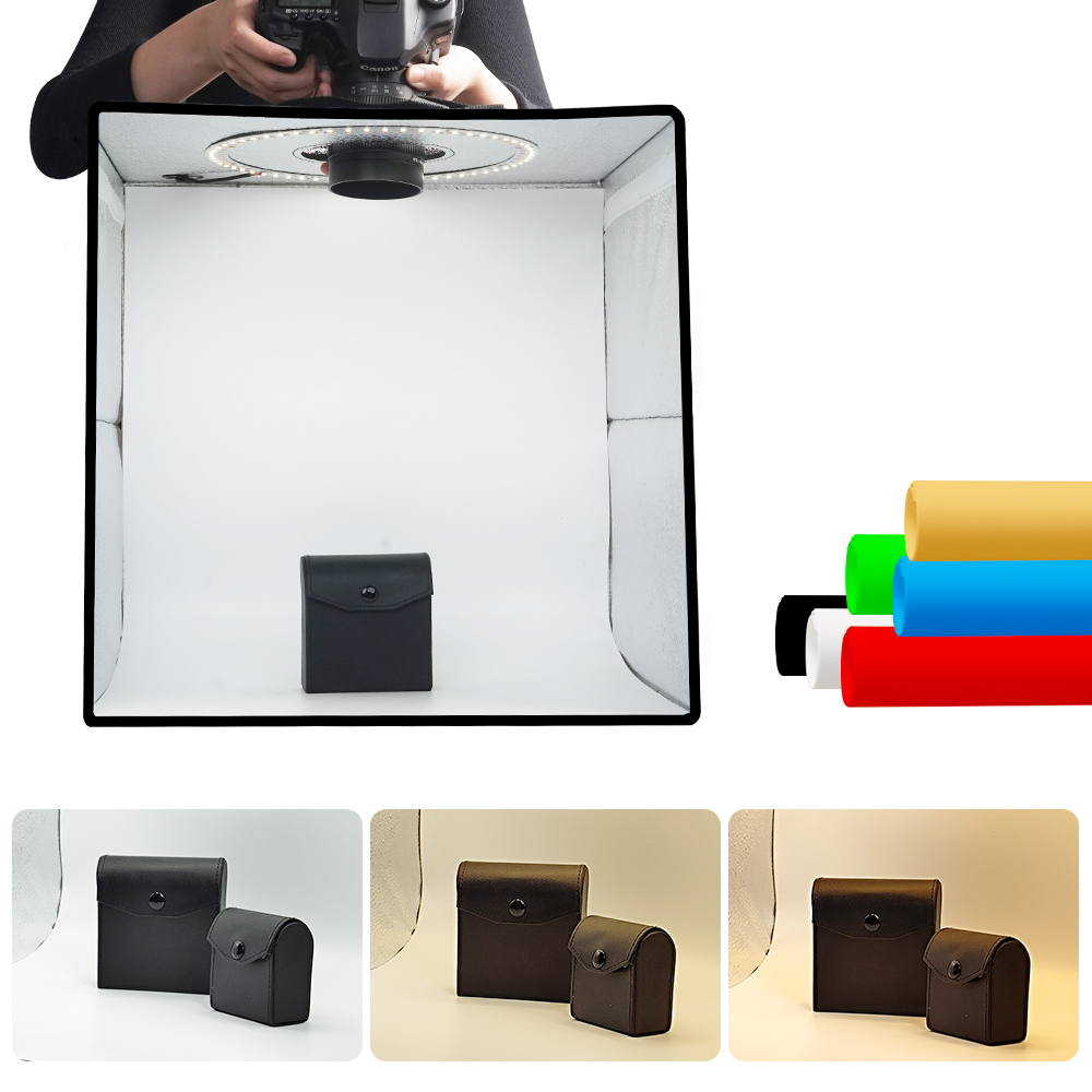 Lightdow Dimmable Photo Box LE - Photography Lighting Kit Portable recension och pris