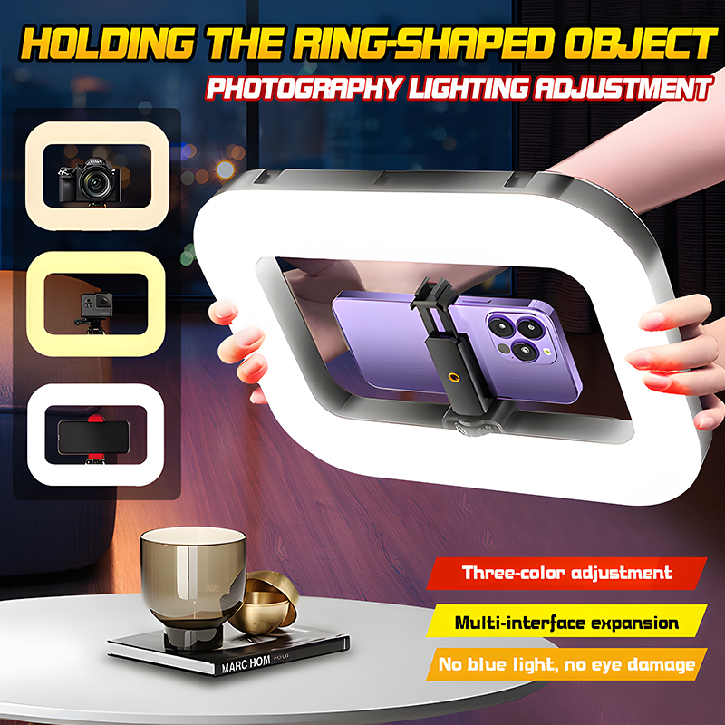Roreta Handheld Ring LED Recha - Photography Artificial Lighting recension och pris