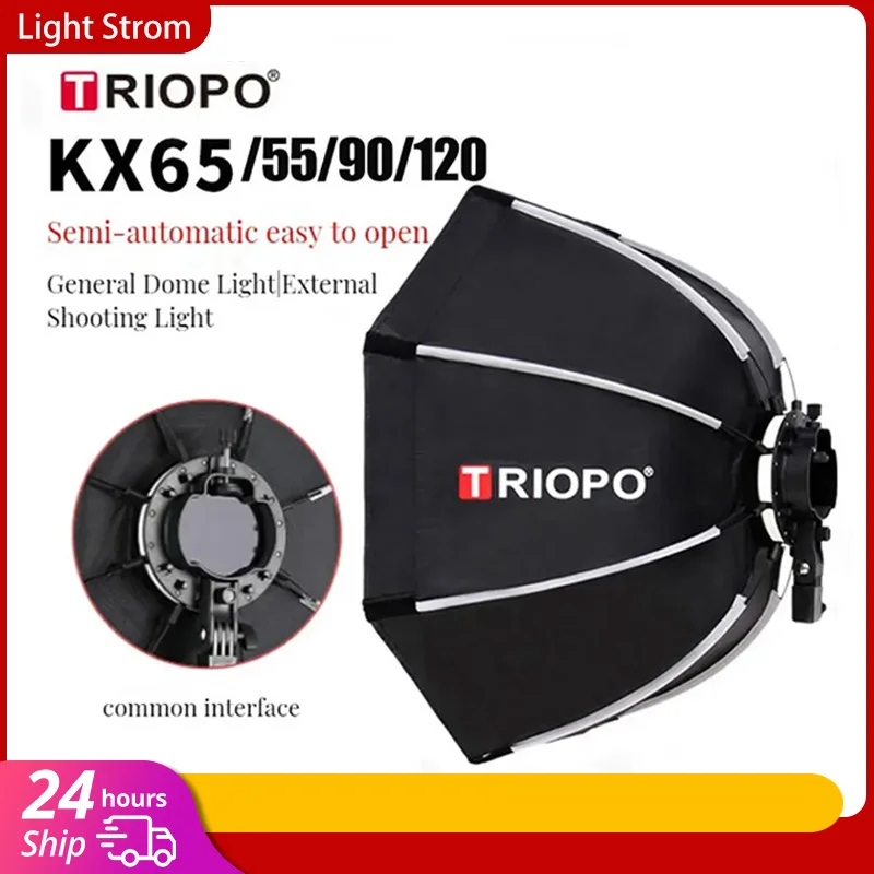 TRIOPO KX  65cm 90cm Softbox   - Photography Lighting Flash recension och pris