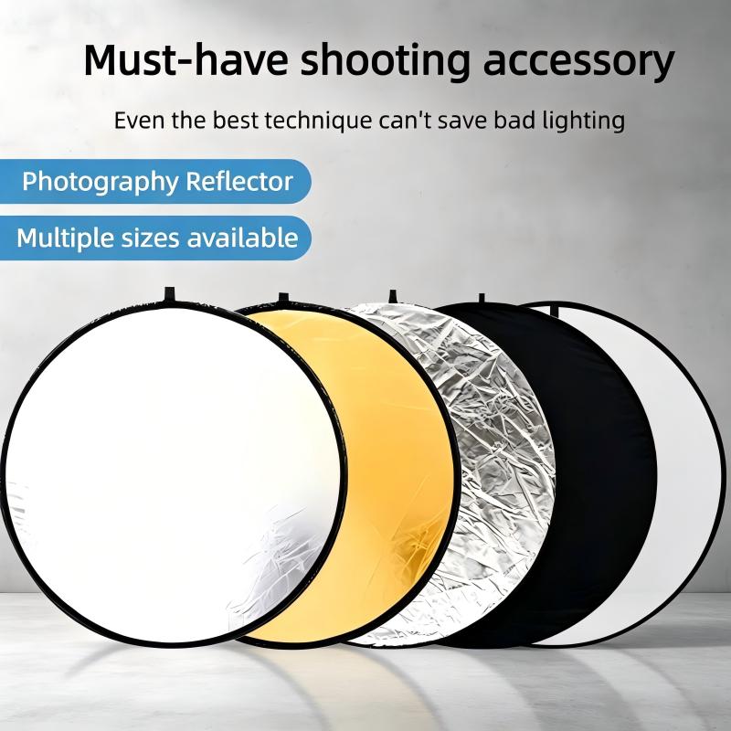 2-in-1 Dual Sided Gold Silver  - Photography Lighting Kit Portable recension och pris
